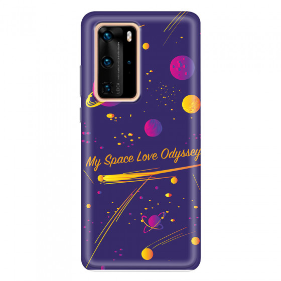 HUAWEI - P40 Pro - Soft Clear Case - Love Space Odyssey