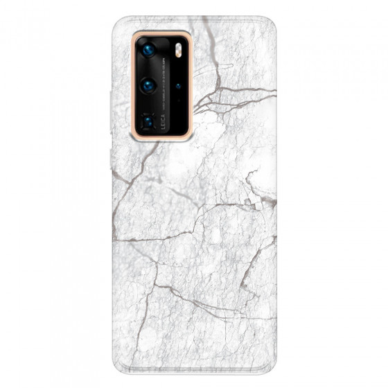 HUAWEI - P40 Pro - Soft Clear Case - Pure Marble Collection II.