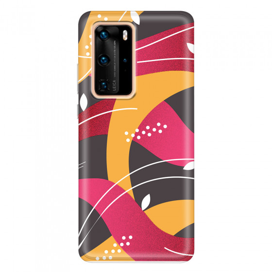 HUAWEI - P40 Pro - Soft Clear Case - Retro Style Series V.