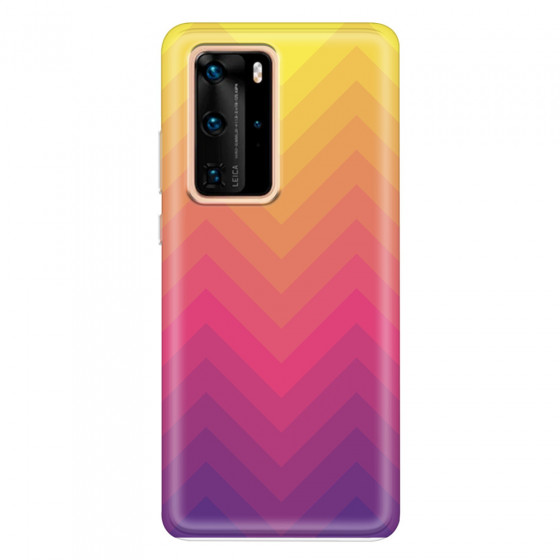 HUAWEI - P40 Pro - Soft Clear Case - Retro Style Series VII.