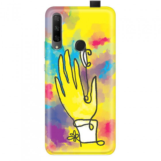 HONOR - Honor 9X - Soft Clear Case - Abstract Hand Paint