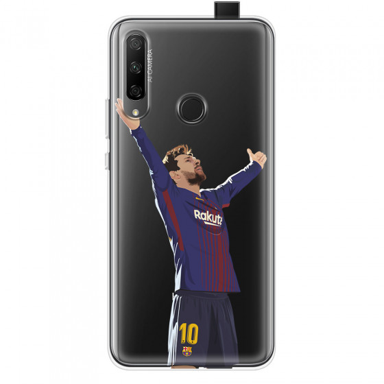 HONOR - Honor 9X - Soft Clear Case - For Barcelona Fans