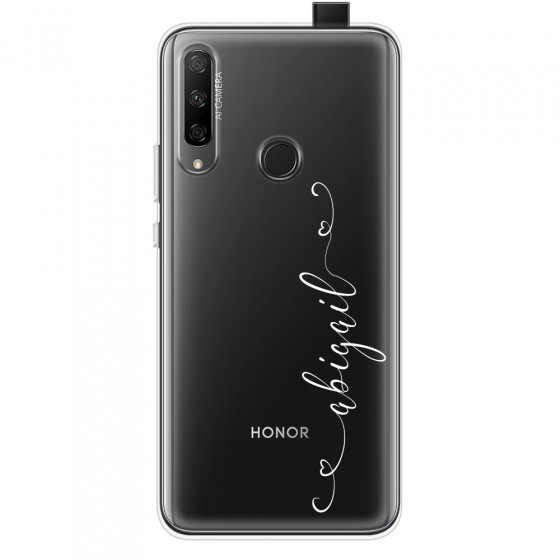 HONOR - Honor 9X - Soft Clear Case - Little Hearts Handwritten