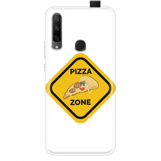 HONOR - Honor 9X - Soft Clear Case - Pizza Zone Phone Case