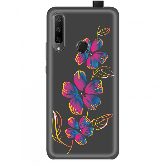 HONOR - Honor 9X - Soft Clear Case - Spring Flowers In The Dark