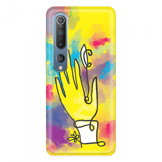 XIAOMI - Mi 10 - Soft Clear Case - Abstract Hand Paint
