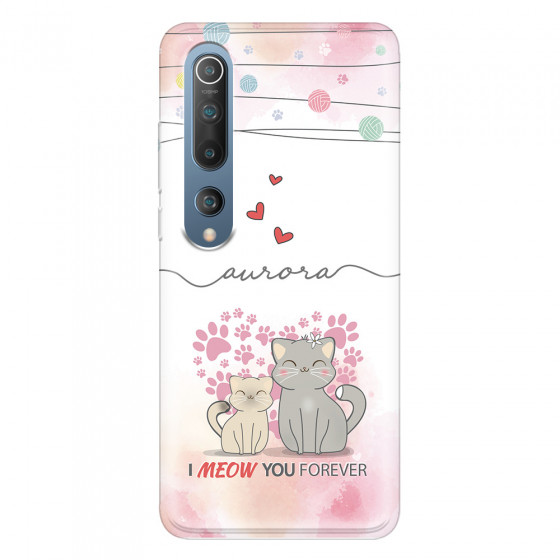 XIAOMI - Mi 10 - Soft Clear Case - I Meow You Forever