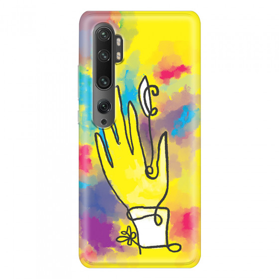 XIAOMI - Mi Note 10 / 10 Pro - Soft Clear Case - Abstract Hand Paint