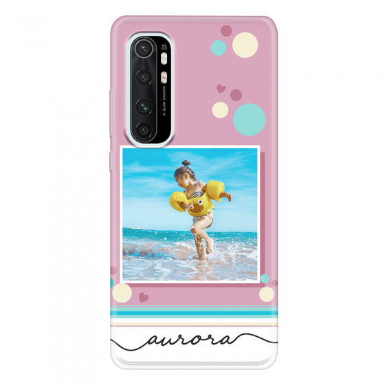 XIAOMI - Mi Note 10 Lite - Soft Clear Case - Cute Dots Photo Case