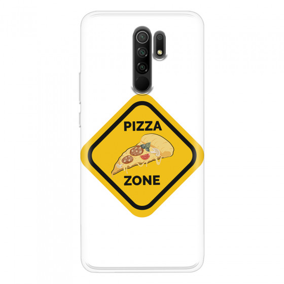 XIAOMI - Redmi 9 - Soft Clear Case - Pizza Zone Phone Case