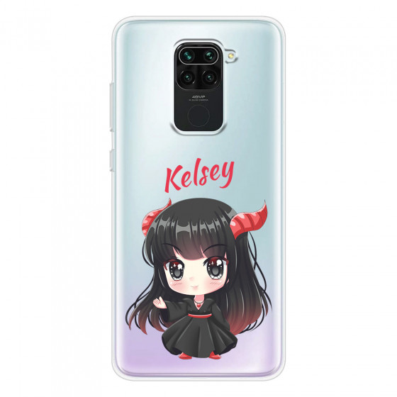 XIAOMI - Redmi Note 9 - Soft Clear Case - Chibi Kelsey