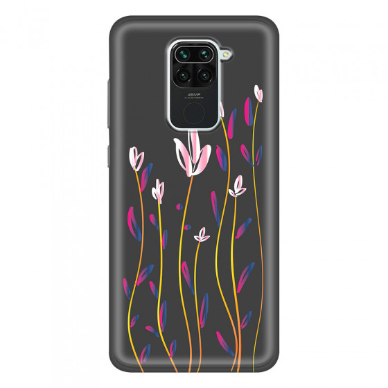 XIAOMI - Redmi Note 9 - Soft Clear Case - Pink Tulips