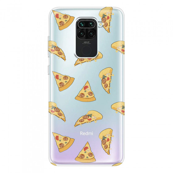 XIAOMI - Redmi Note 9 - Soft Clear Case - Pizza Phone Case