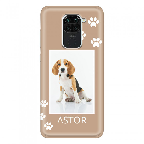 XIAOMI - Redmi Note 9 - Soft Clear Case - Puppy