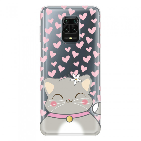 XIAOMI - Redmi Note 9 Pro / Note 9S - Soft Clear Case - Kitty
