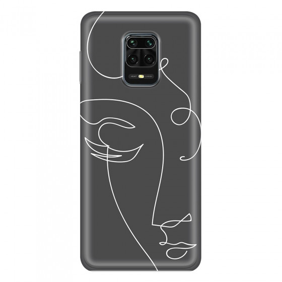 XIAOMI - Redmi Note 9 Pro / Note 9S - Soft Clear Case - Light Portrait in Picasso Style
