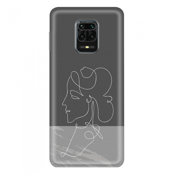 XIAOMI - Redmi Note 9 Pro / Note 9S - Soft Clear Case - Miss Marble