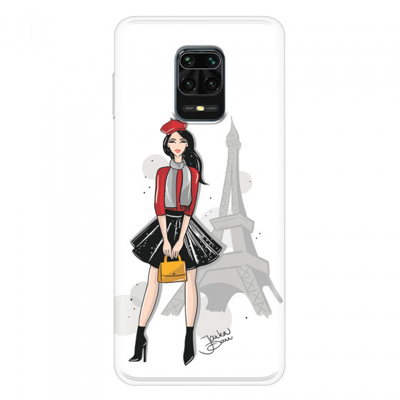 XIAOMI - Redmi Note 9 Pro / Note 9S - Soft Clear Case - Paris With Love