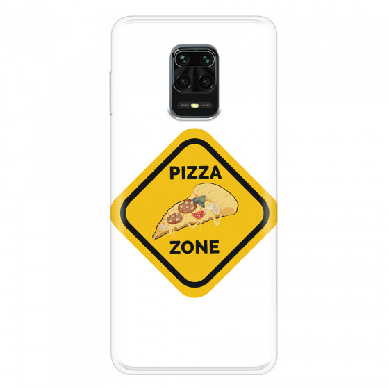 XIAOMI - Redmi Note 9 Pro / Note 9S - Soft Clear Case - Pizza Zone Phone Case