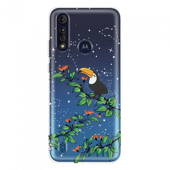 MOTOROLA by LENOVO - Moto G8 Power Lite - Soft Clear Case - Me, The Stars And Toucan