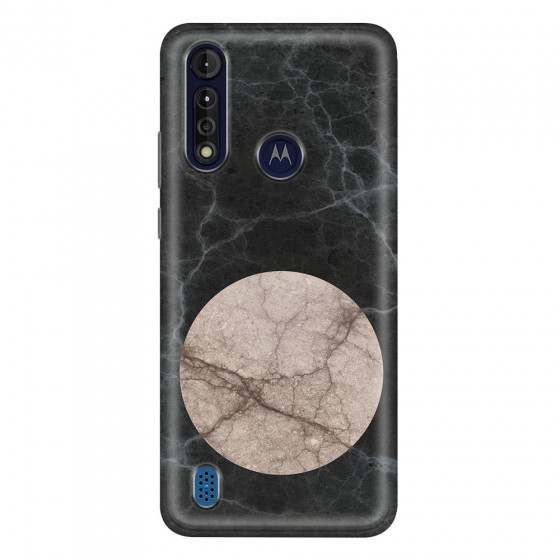 MOTOROLA by LENOVO - Moto G8 Power Lite - Soft Clear Case - Pure Marble Collection VII.