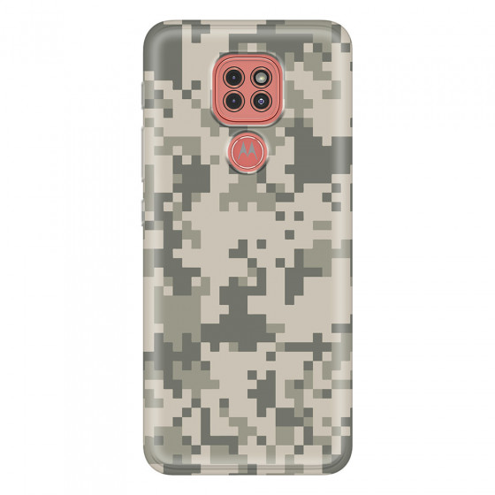 MOTOROLA by LENOVO - Moto G9 Play - Soft Clear Case - Digital Camouflage