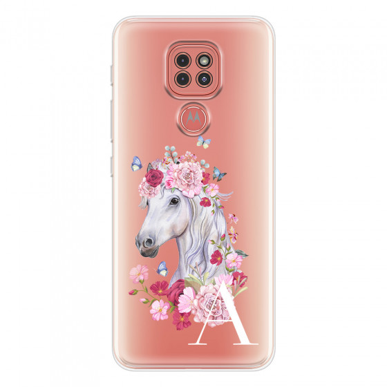 MOTOROLA by LENOVO - Moto G9 Play - Soft Clear Case - Magical Horse White