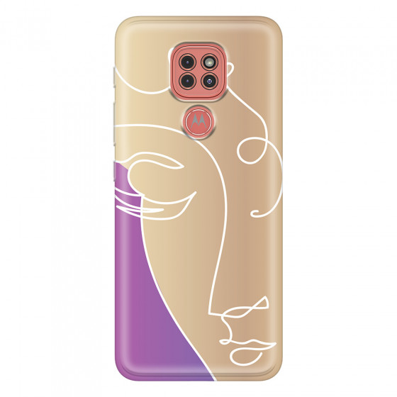 MOTOROLA by LENOVO - Moto G9 Play - Soft Clear Case - Miss Rose Gold