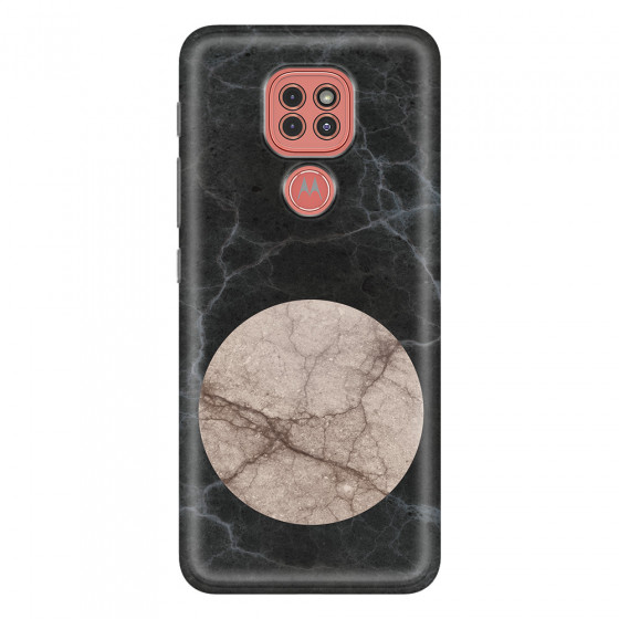 MOTOROLA by LENOVO - Moto G9 Play - Soft Clear Case - Pure Marble Collection VII.