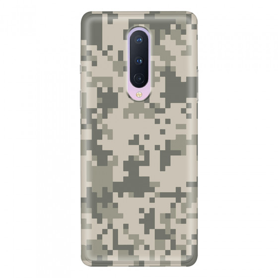ONEPLUS - OnePlus 8 - Soft Clear Case - Digital Camouflage