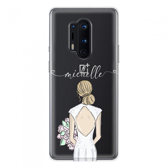 ONEPLUS - OnePlus 8 Pro - Soft Clear Case - Bride To Be Blonde II.