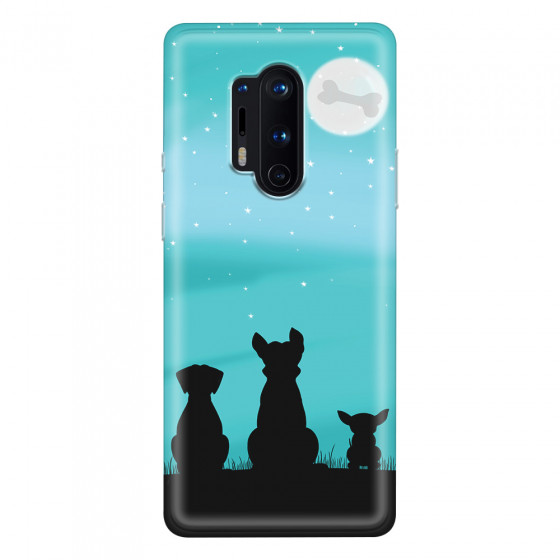 ONEPLUS - OnePlus 8 Pro - Soft Clear Case - Dog's Desire Blue Sky