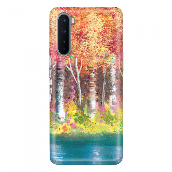 ONEPLUS - OnePlus Nord - Soft Clear Case - Calm Birch Trees