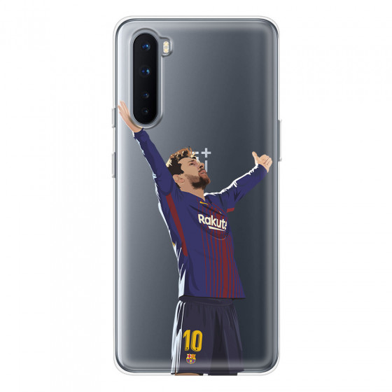 ONEPLUS - OnePlus Nord - Soft Clear Case - For Barcelona Fans