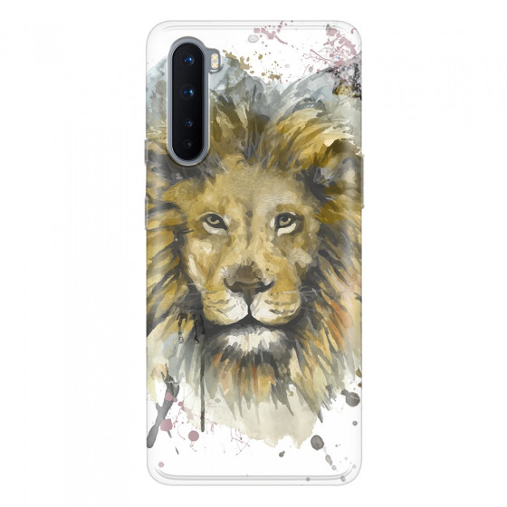 ONEPLUS - OnePlus Nord - Soft Clear Case - Lion