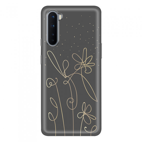 ONEPLUS - OnePlus Nord - Soft Clear Case - Midnight Flowers