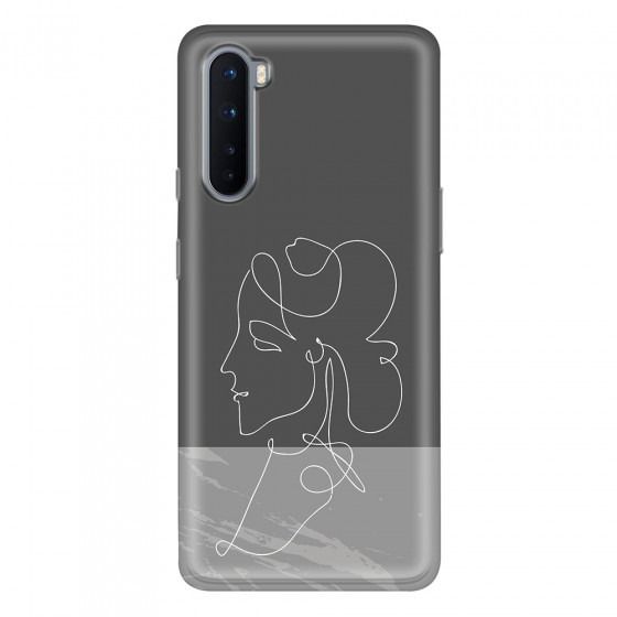 ONEPLUS - OnePlus Nord - Soft Clear Case - Miss Marble