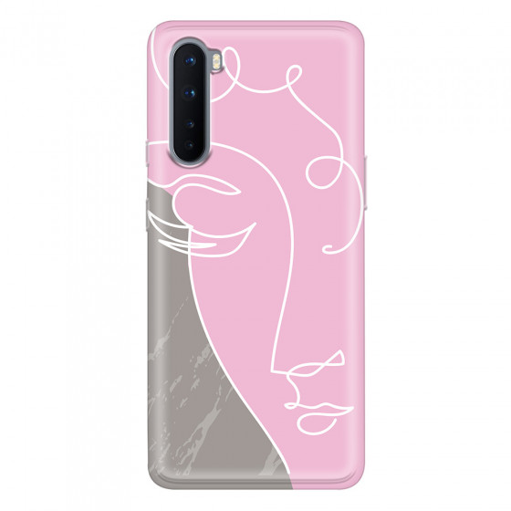 ONEPLUS - OnePlus Nord - Soft Clear Case - Miss Pink