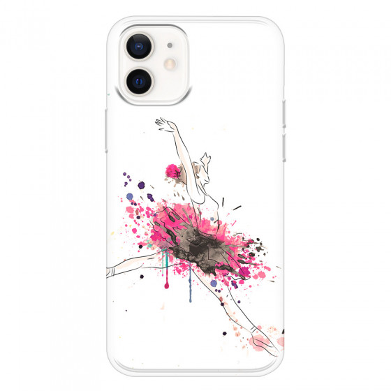 APPLE - iPhone 12 - Soft Clear Case - Ballerina