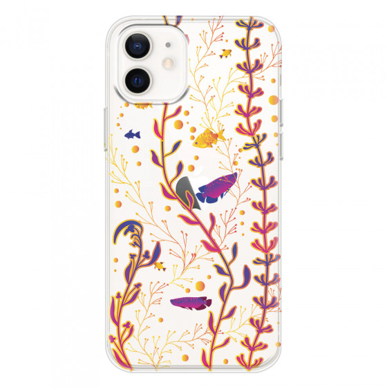APPLE - iPhone 12 - Soft Clear Case - Clear Underwater World