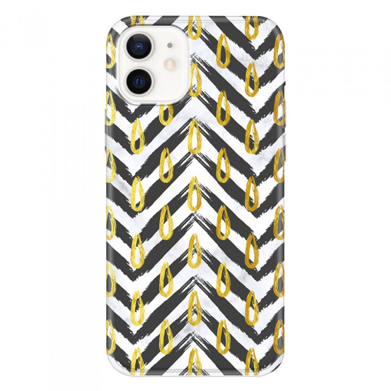 APPLE - iPhone 12 - Soft Clear Case - Exotic Waves