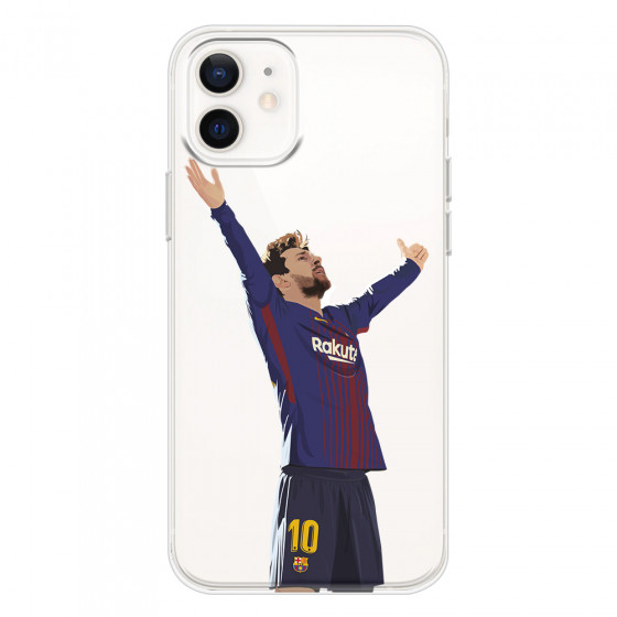 APPLE - iPhone 12 - Soft Clear Case - For Barcelona Fans
