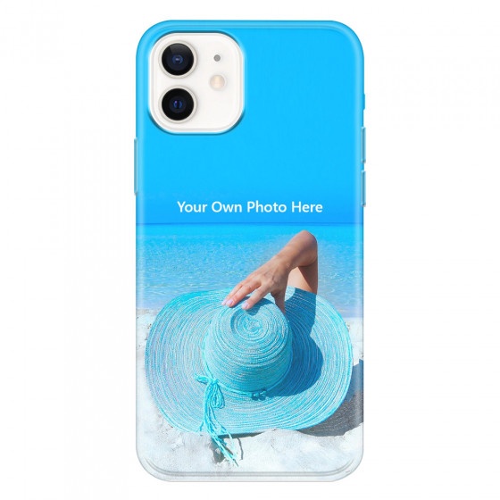 APPLE - iPhone 12 - Soft Clear Case - Single Photo Case