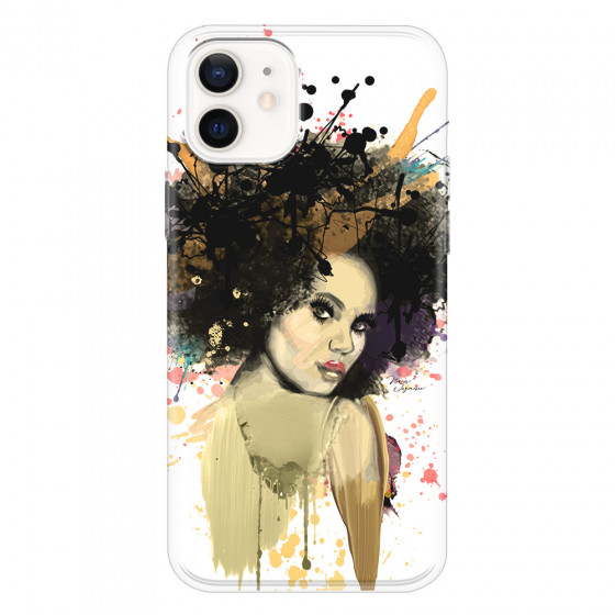 APPLE - iPhone 12 - Soft Clear Case - We love Afro