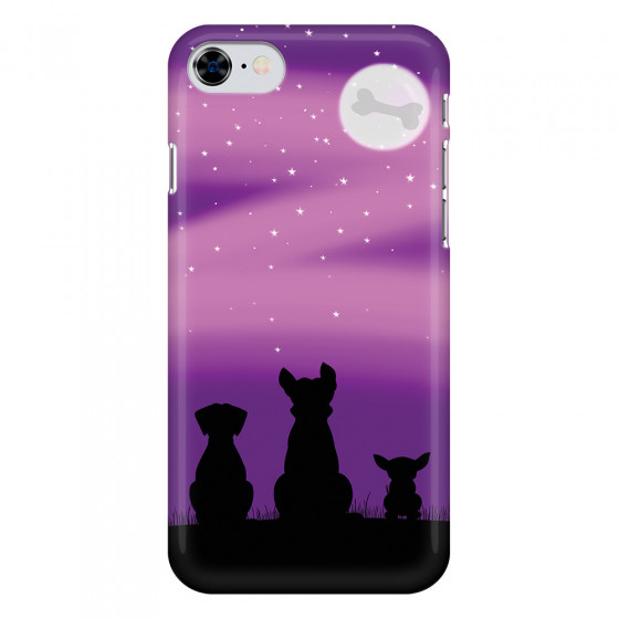 APPLE - iPhone SE 2020 - 3D Snap Case - Dog's Desire Violet Sky