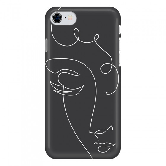 APPLE - iPhone SE 2020 - 3D Snap Case - Light Portrait in Picasso Style