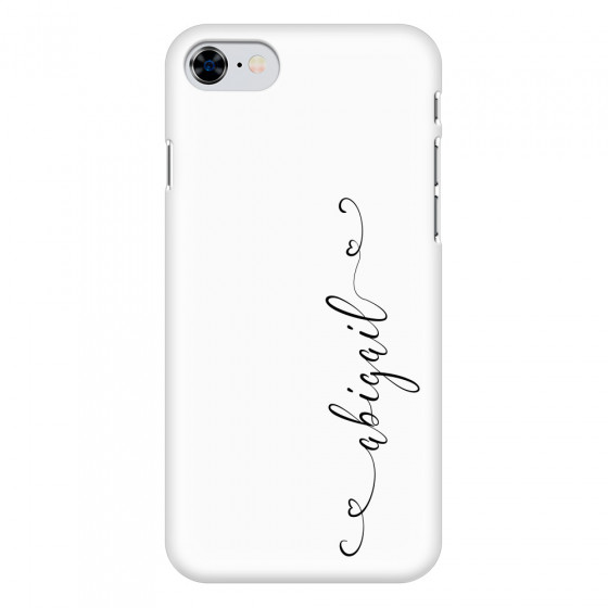 APPLE - iPhone SE 2020 - 3D Snap Case - Little Hearts Handwritten Black