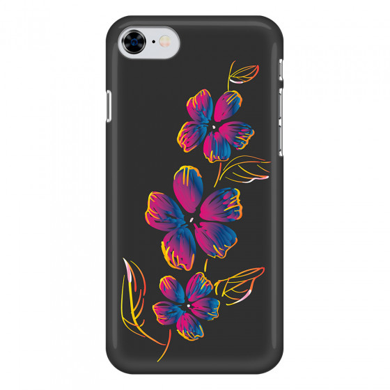 APPLE - iPhone SE 2020 - 3D Snap Case - Spring Flowers In The Dark