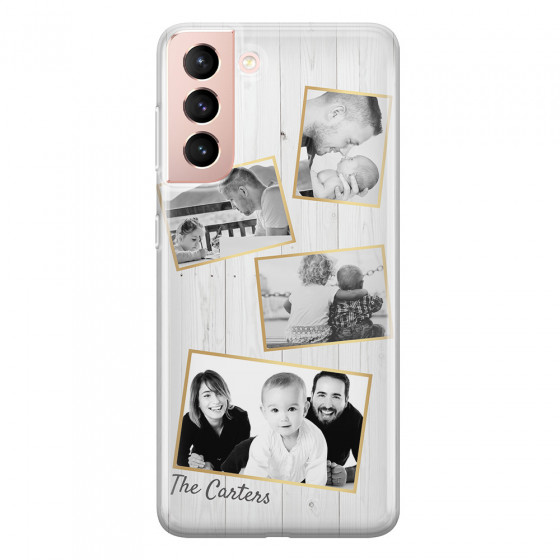 SAMSUNG - Galaxy S21 - Soft Clear Case - The Carters