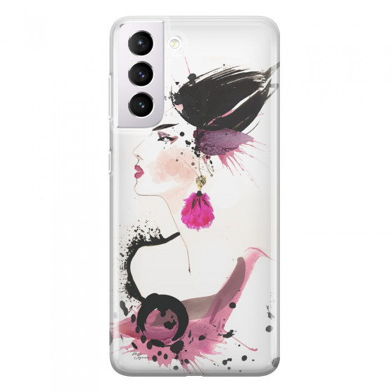 SAMSUNG - Galaxy S21 Plus - Soft Clear Case - Japanese Style